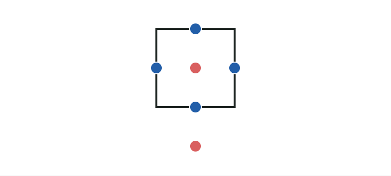Is a Point on a Polygon? example screenshot