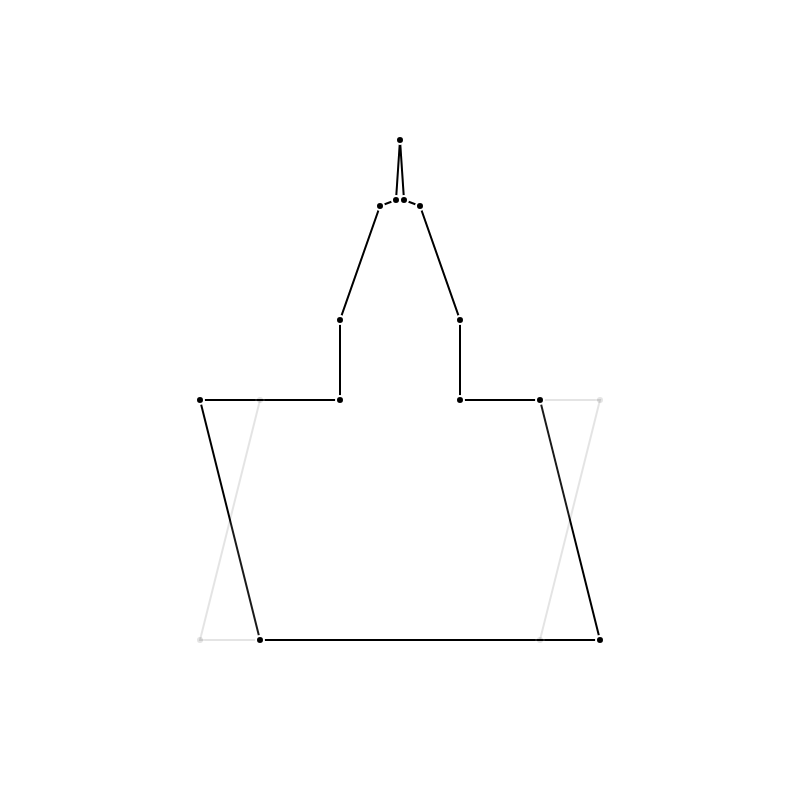 Reflect a Polygon Horizontally example screenshot