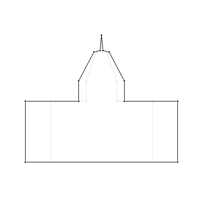 Scale a Polygon Horizontally example screenshot