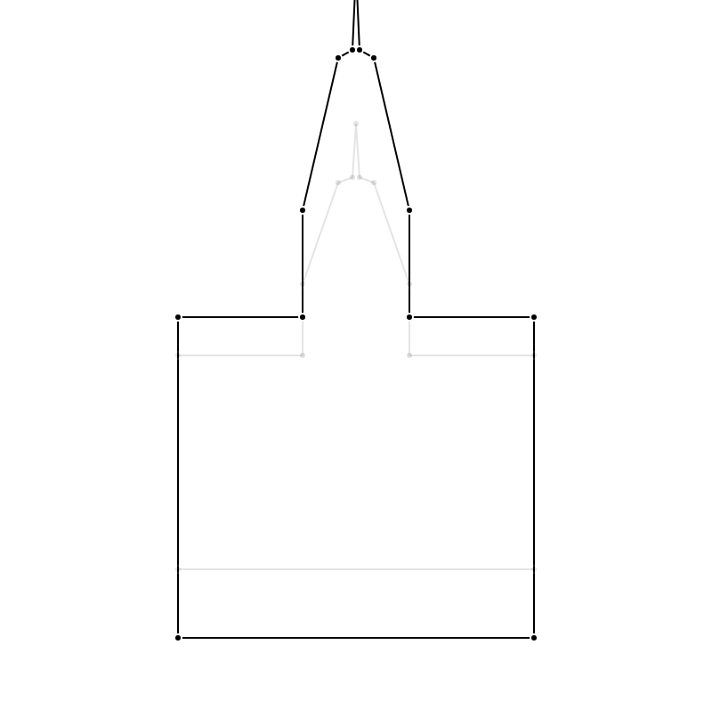 Scale a Polygon Vertically example screenshot